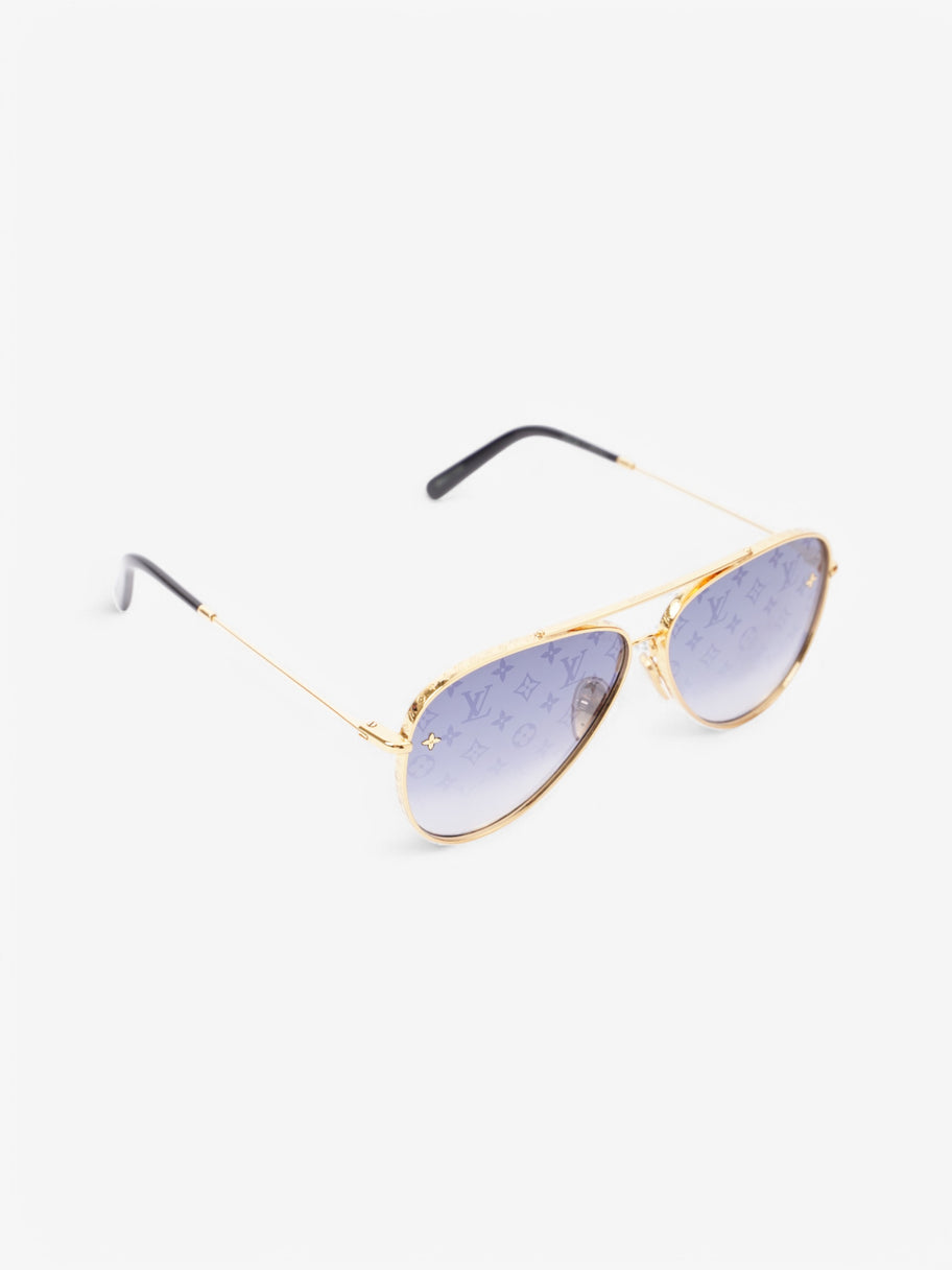 Louis Vuitton Z1782U Sunglasses Gold Base Metal 145mm Image 6
