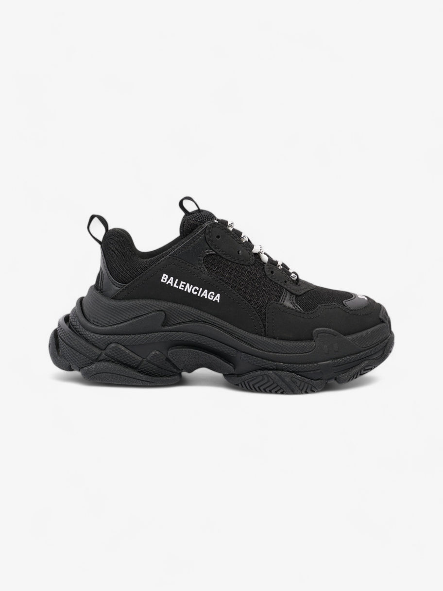 Balenciaga Triple S Black / White Mesh EU 38 UK 5 Image 1
