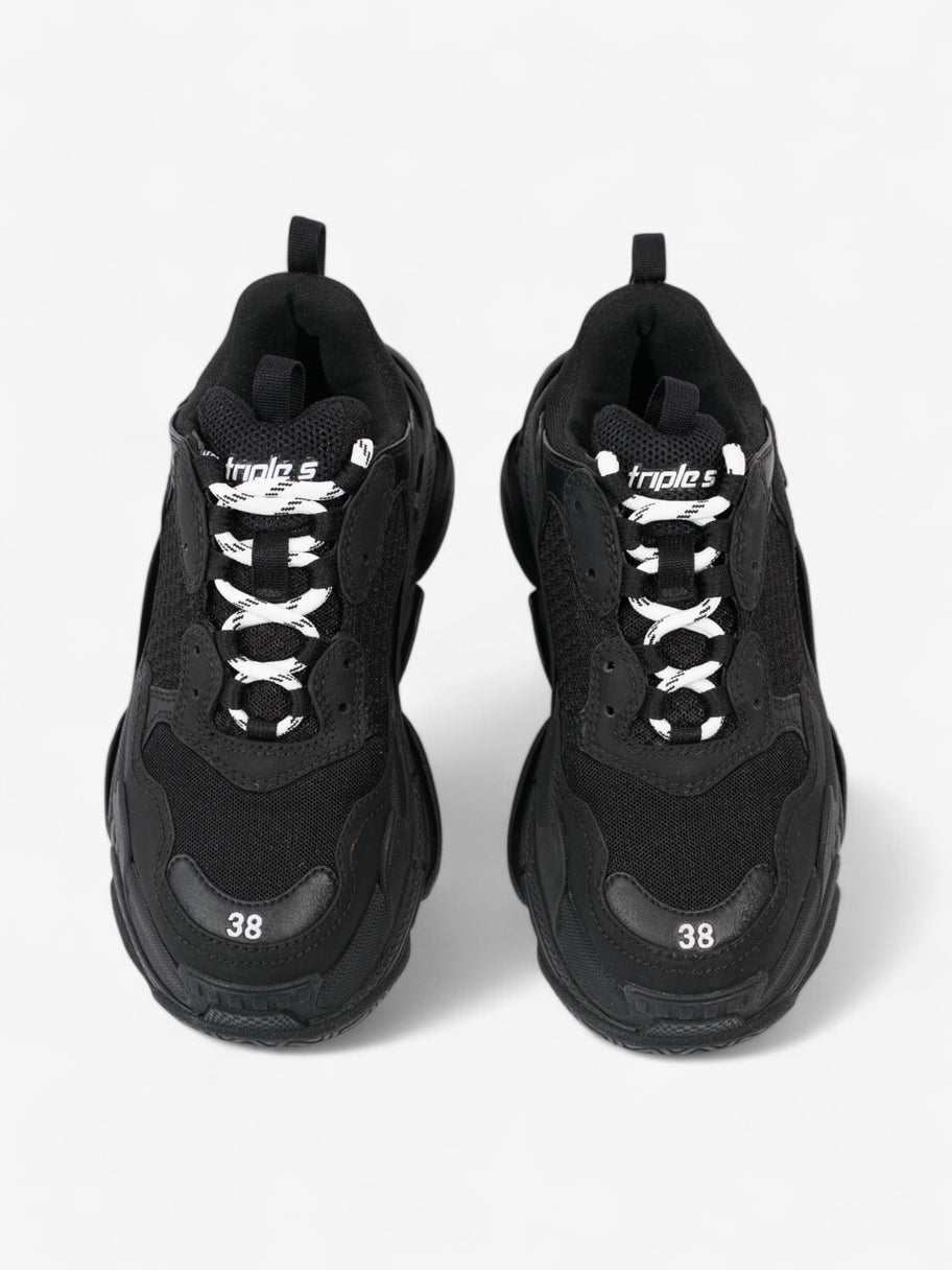 Balenciaga Triple S Black / White Mesh EU 38 UK 5 Image 8