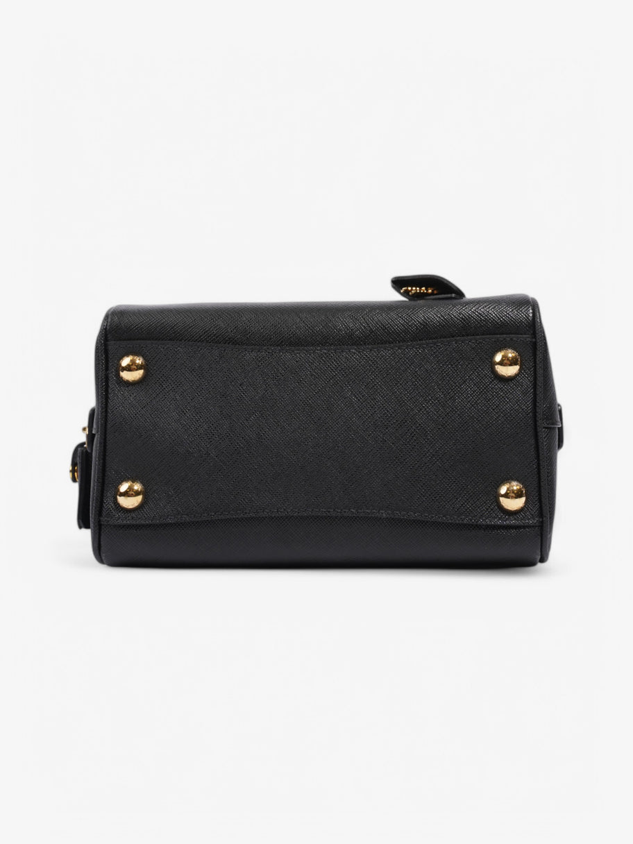 Prada Top Handle Bag Black Saffiano Leather Image 6
