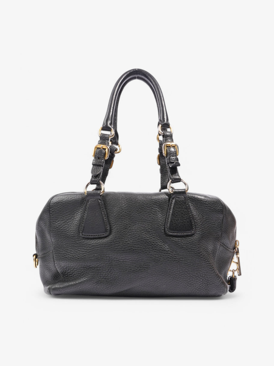 Prada Handbag Black Leather Image 4