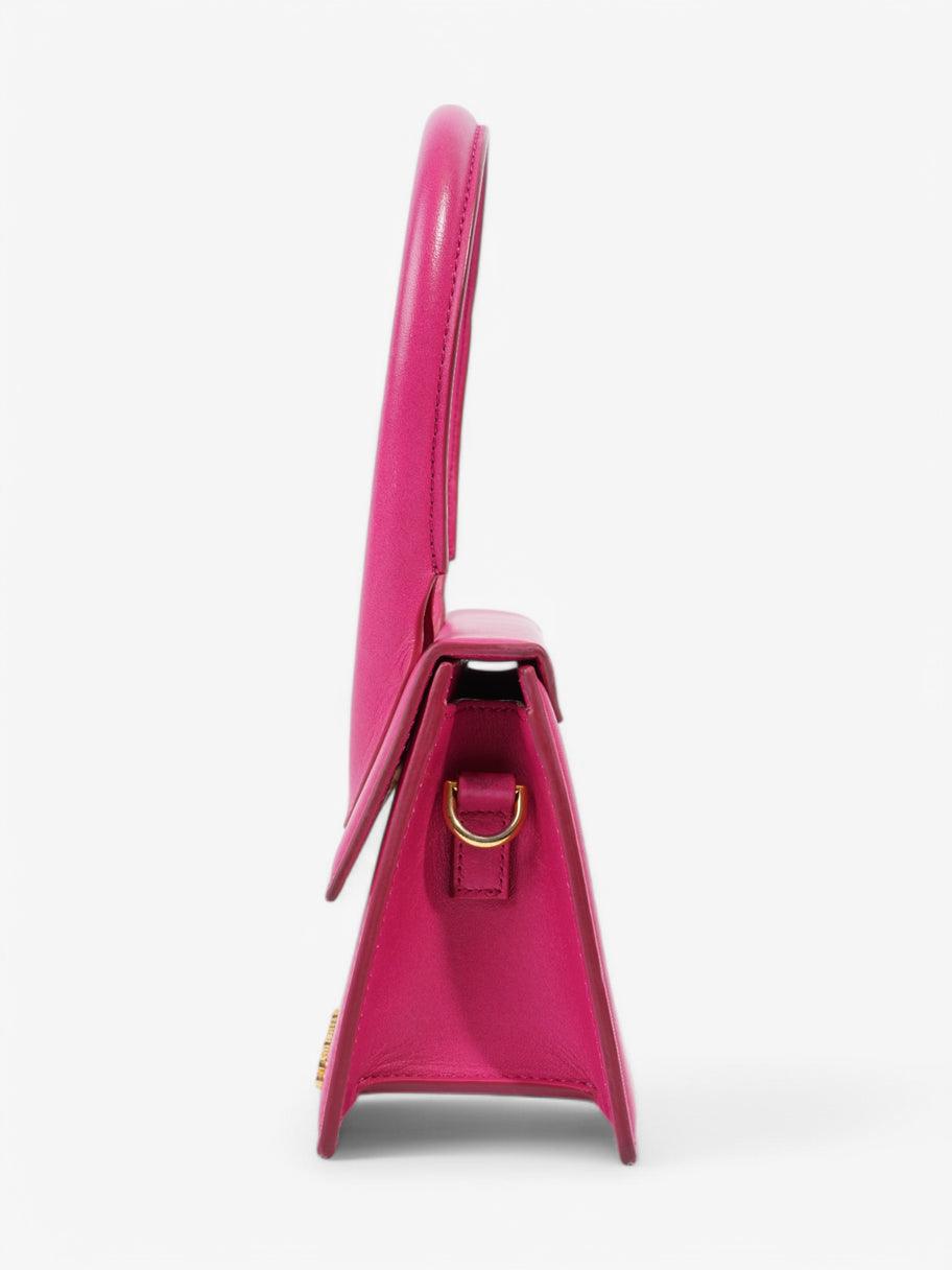 Jacquemus Le Chiquito Moyen Fuschia Pink Leather Image 3