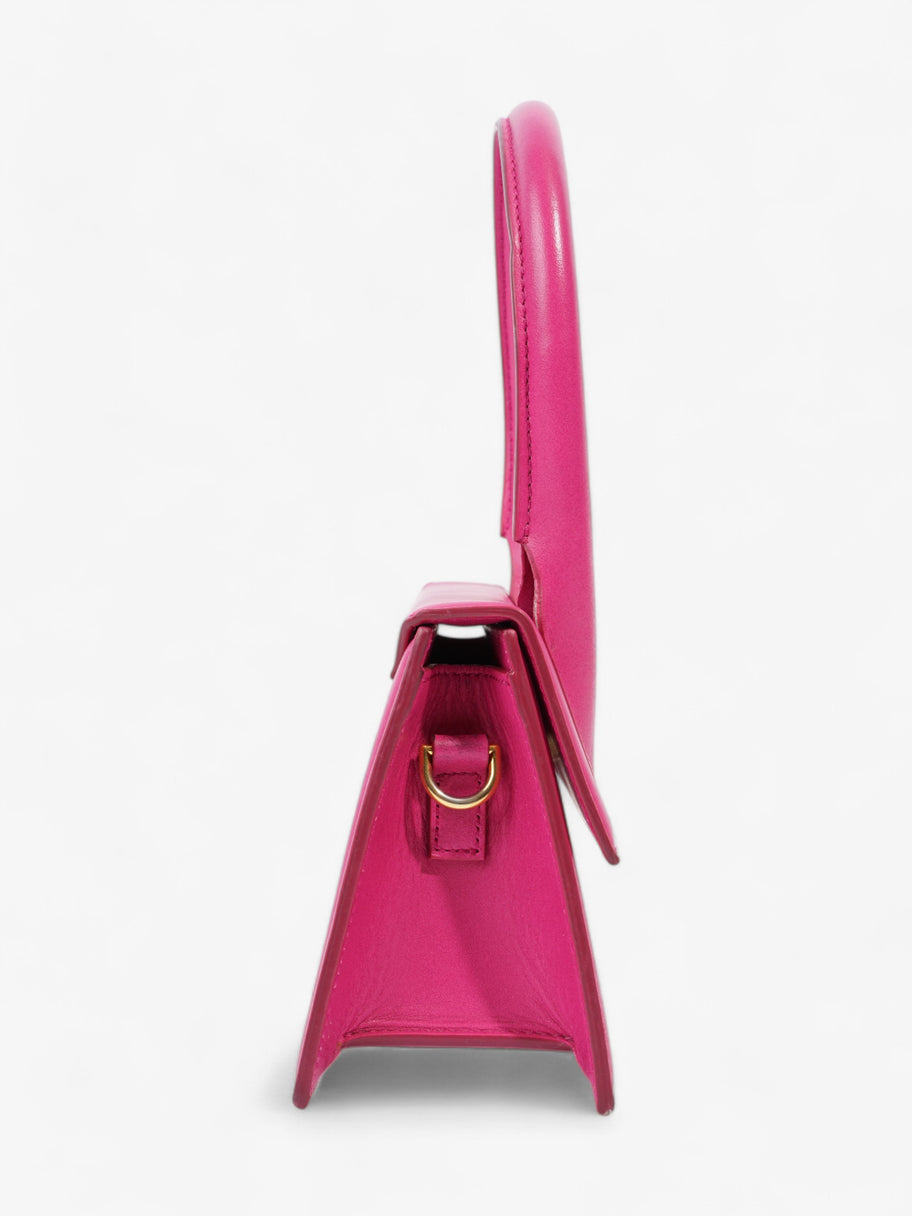 Jacquemus Le Chiquito Moyen Fuschia Pink Leather Image 5
