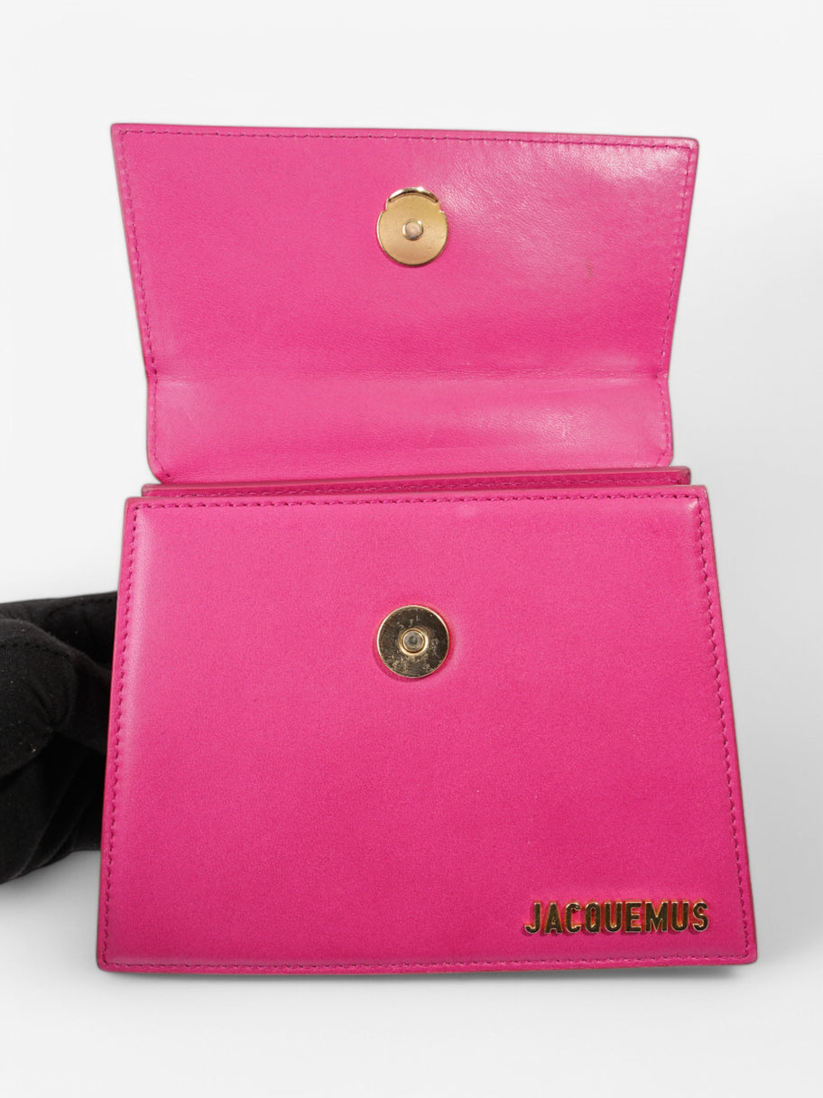 Jacquemus Le Chiquito Moyen Fuschia Pink Leather Image 8