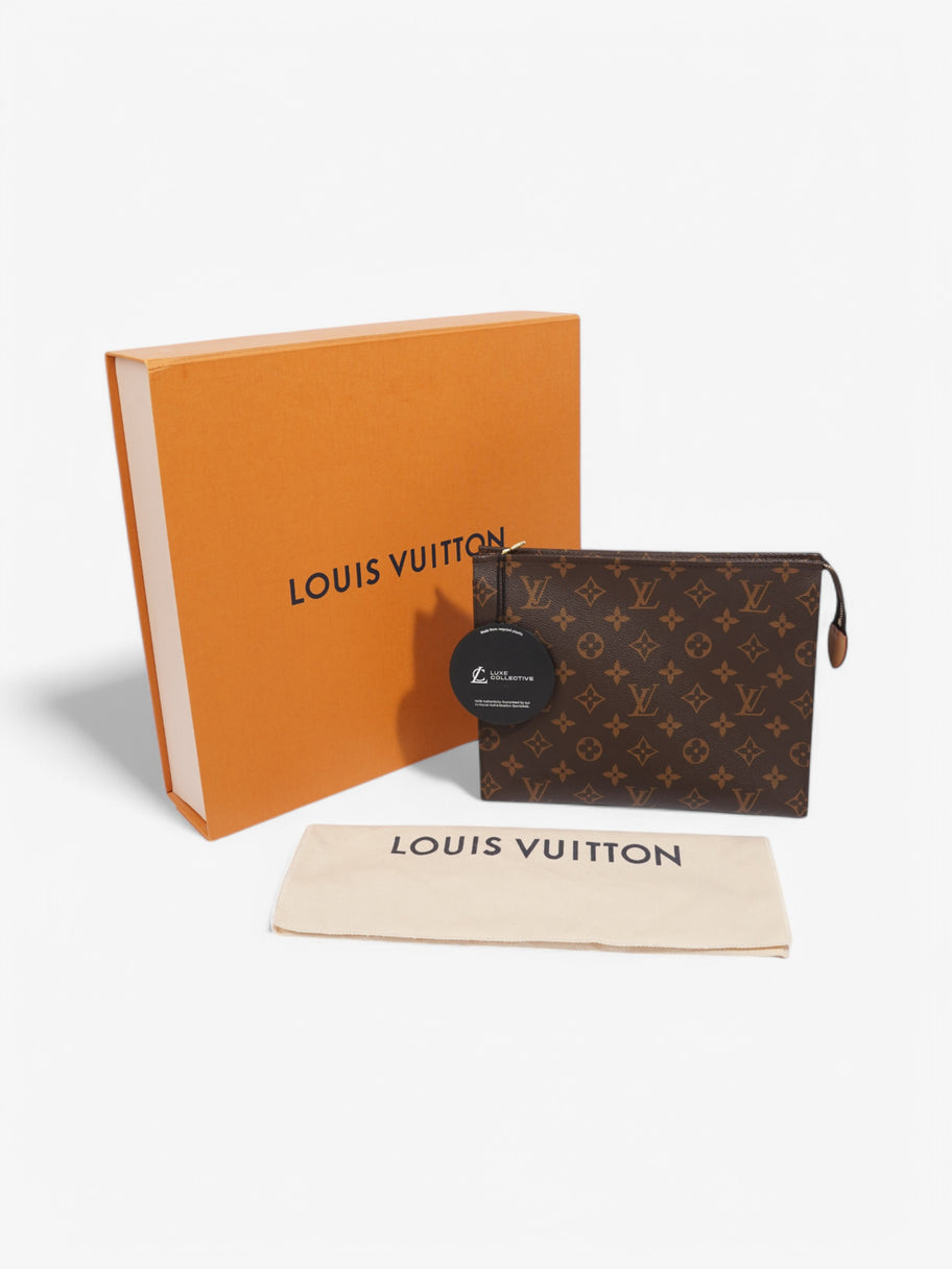 Louis Vuitton Toiletry Pouch 26 Monogram Coated Canvas Image 8