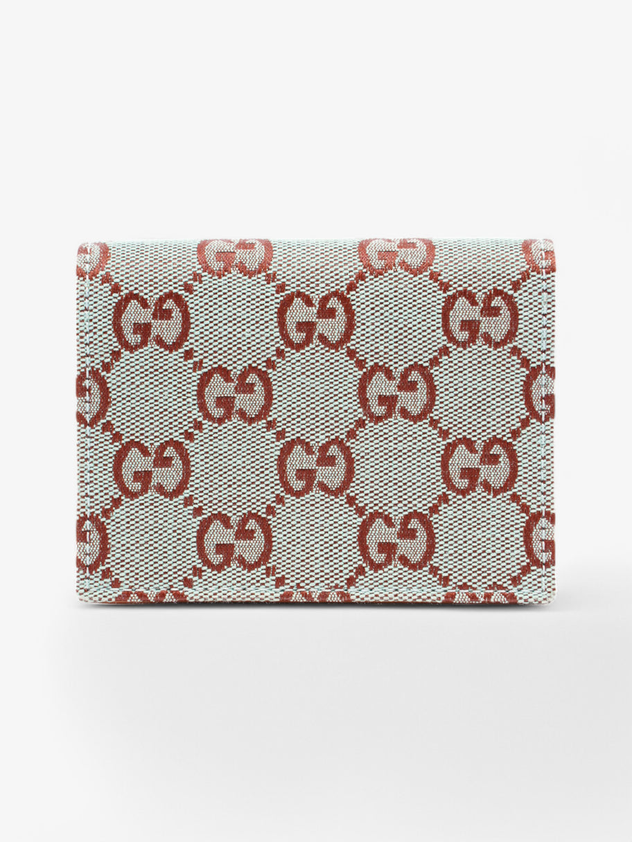 Gucci Marmont Wallet Tan / Blue Leather Image 2