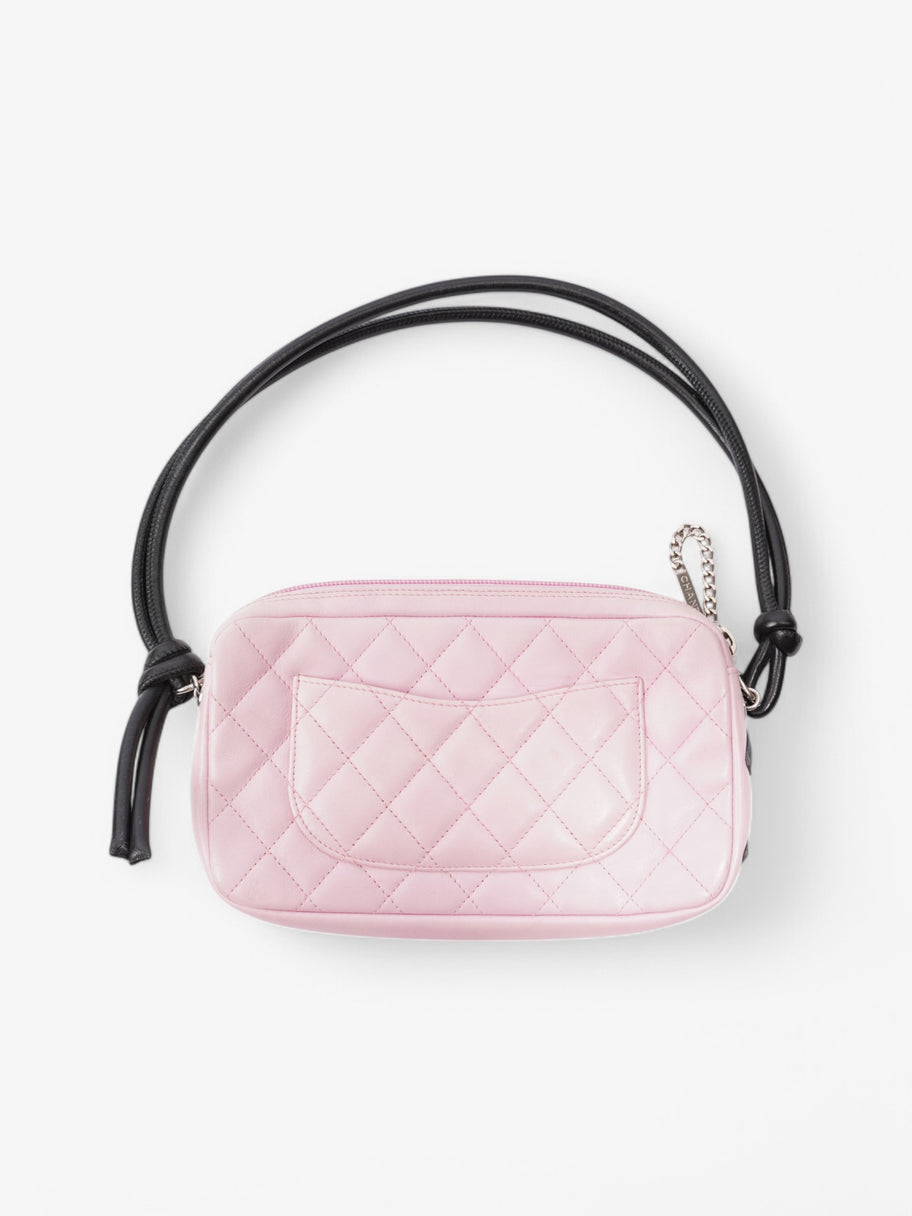 Chanel Cambon Pink / Black Leather Image 10