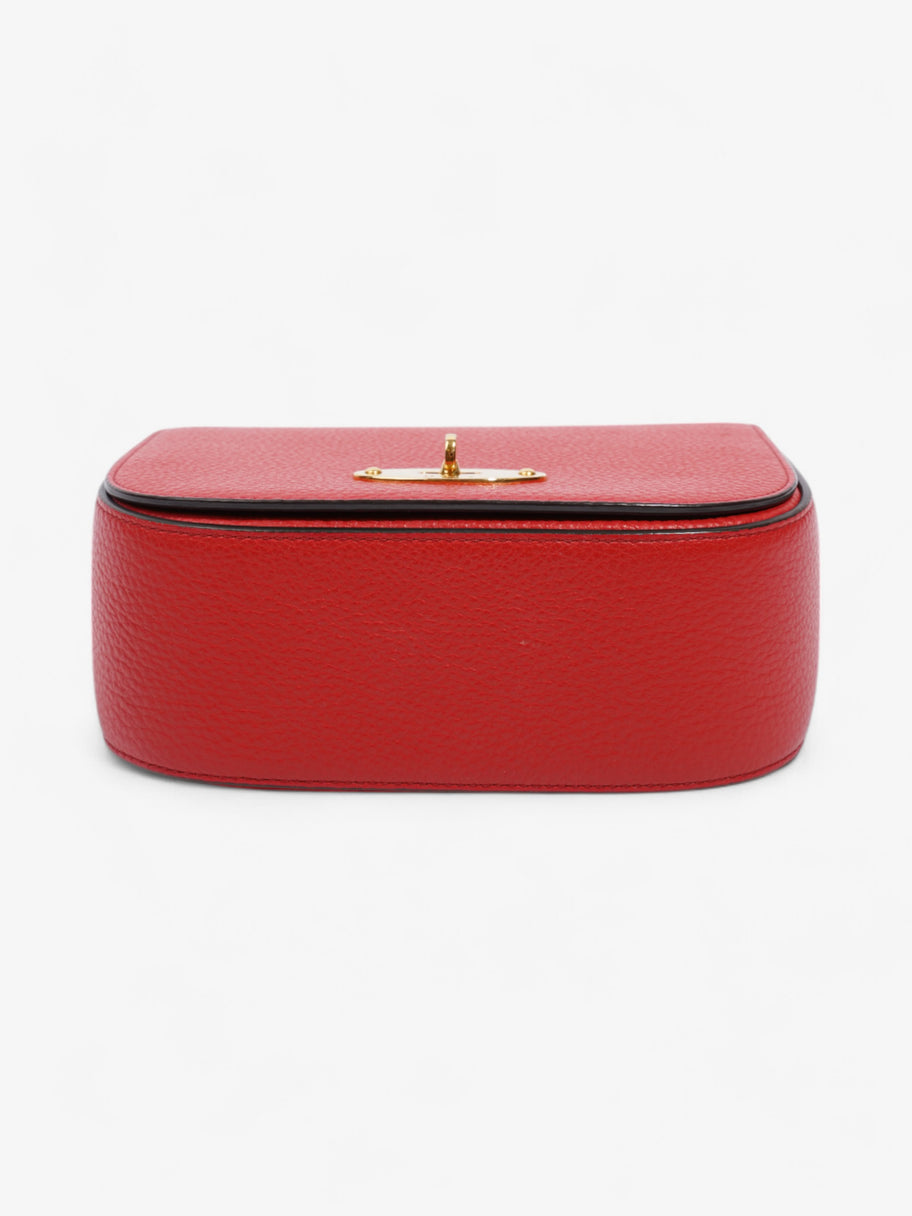 Mulberry Darley Lipstick Red Calfskin Leather Small Image 6