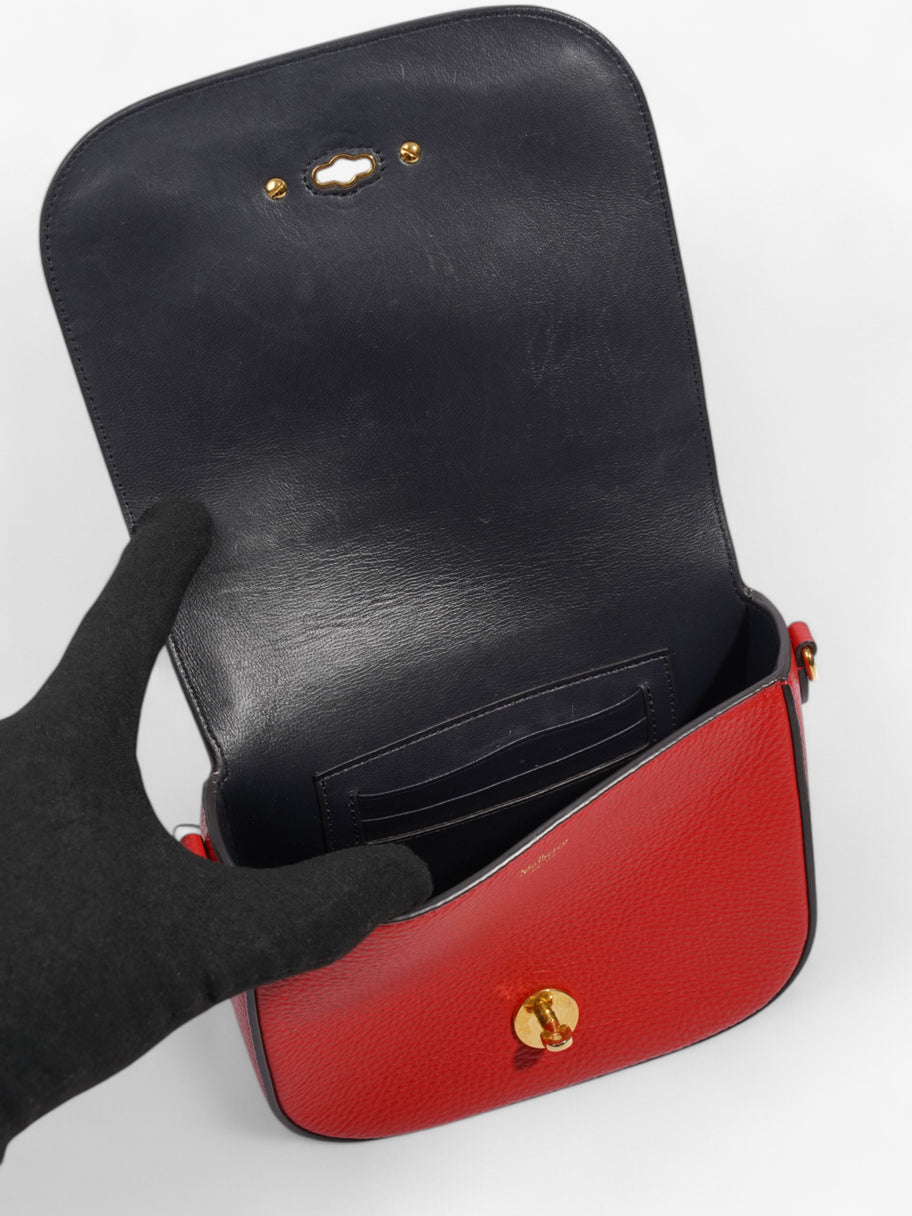 Mulberry Darley Lipstick Red Calfskin Leather Small Image 7