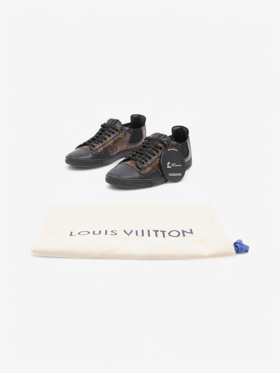 Louis Vuitton Luxembourg Sneakers Black / Monogram Leather EU 40 UK 6 Image 10