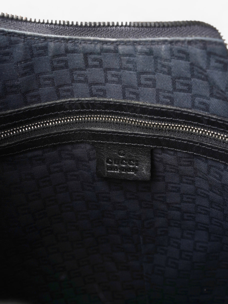 Gucci Reins Hobo Black Canvas Image 8