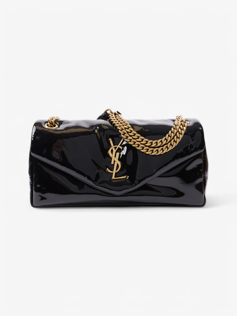  Saint Laurent Calypso  Black Patent Leather
