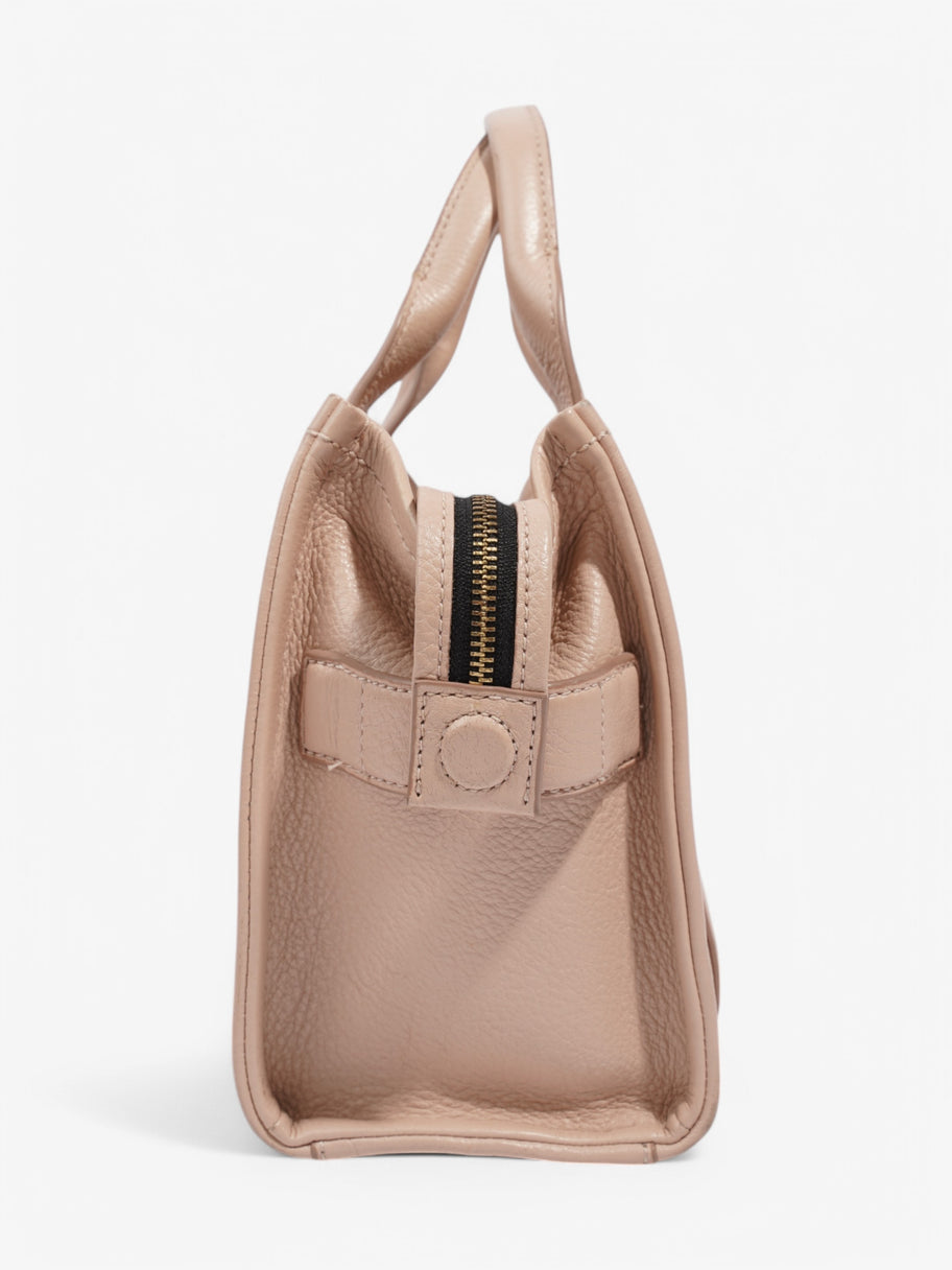 Marc Jacobs The Tote Bag Rose Dust Grained Leather Small Image 3