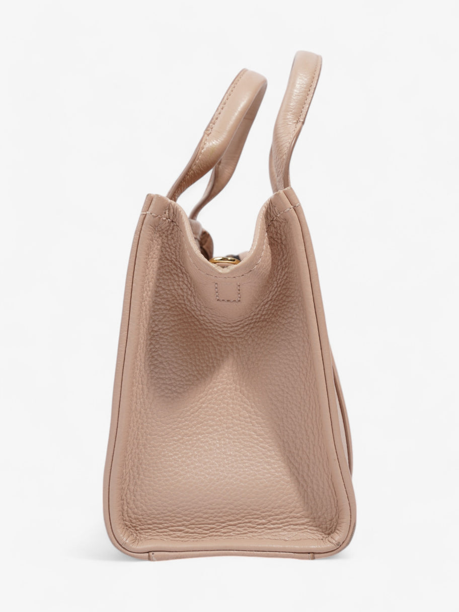 Marc Jacobs The Tote Bag Rose Dust Grained Leather Small Image 5