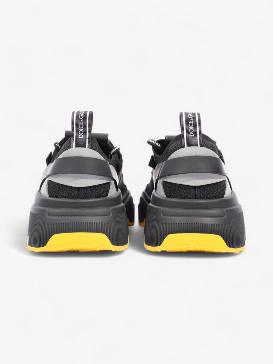 Daymaster Stretch-Knit Sneakers Black / Grey / Yellow Mesh EU 41.5 UK 7.5 Image 6