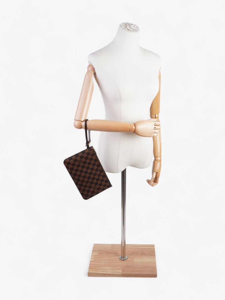 Louis Vuitton Neverful Pochette Damier Ebene Coated Canvas Image 2