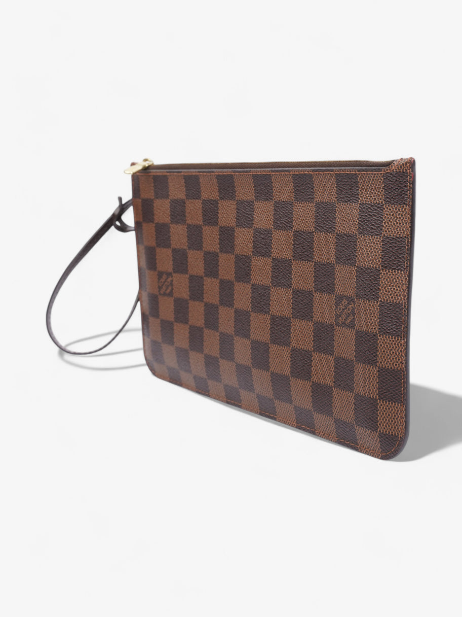Louis Vuitton Neverful Pochette Damier Ebene Coated Canvas Image 4