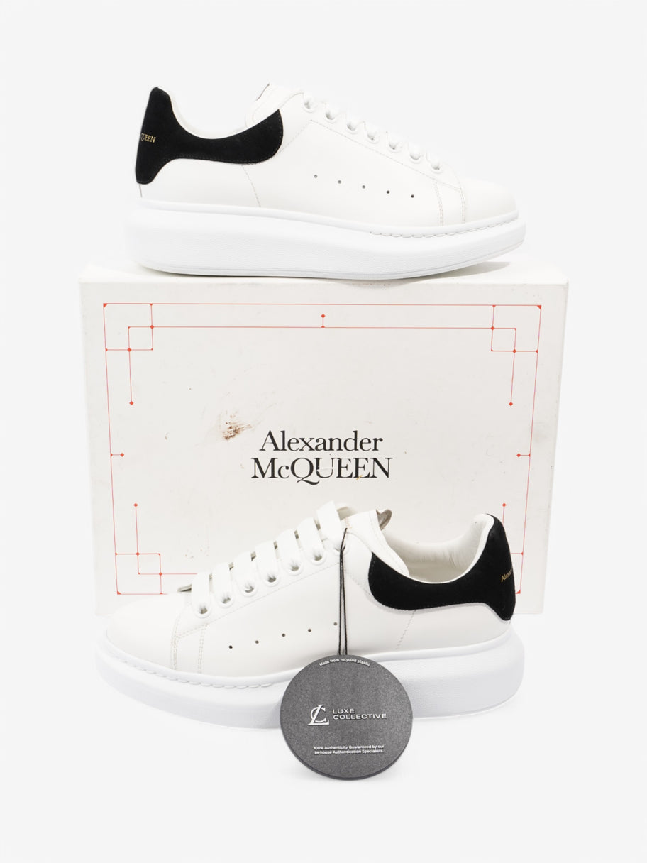 Alexander McQueen Oversized Sneakers White  / Black Tab Leather EU 38.5 UK 5.5 Image 9
