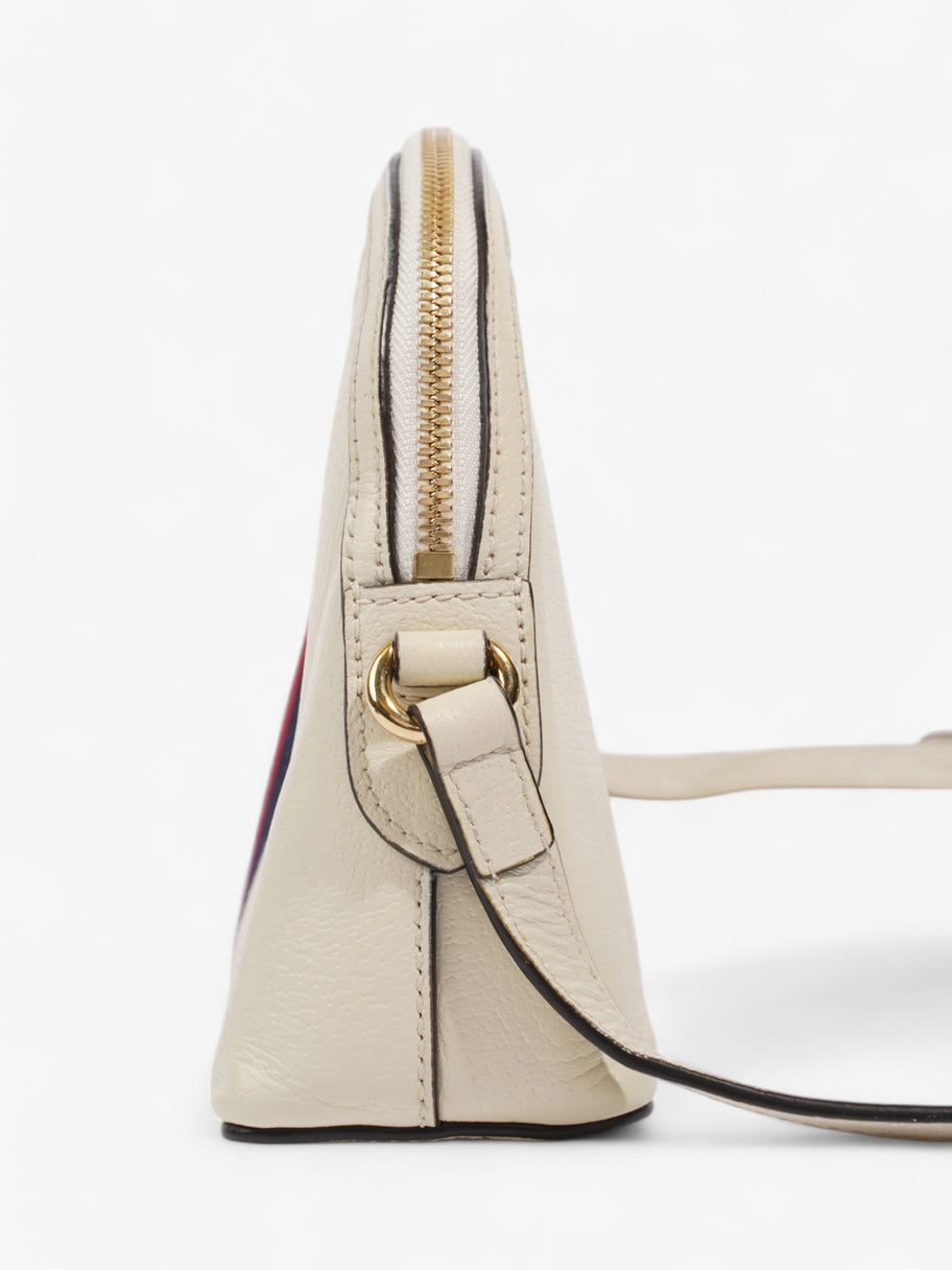 Gucci Ophidia Dome White / Blue / Red Leather Image 3