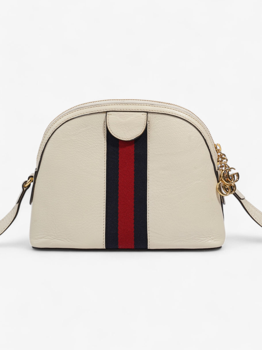 Gucci Ophidia Dome White / Blue / Red Leather Image 5