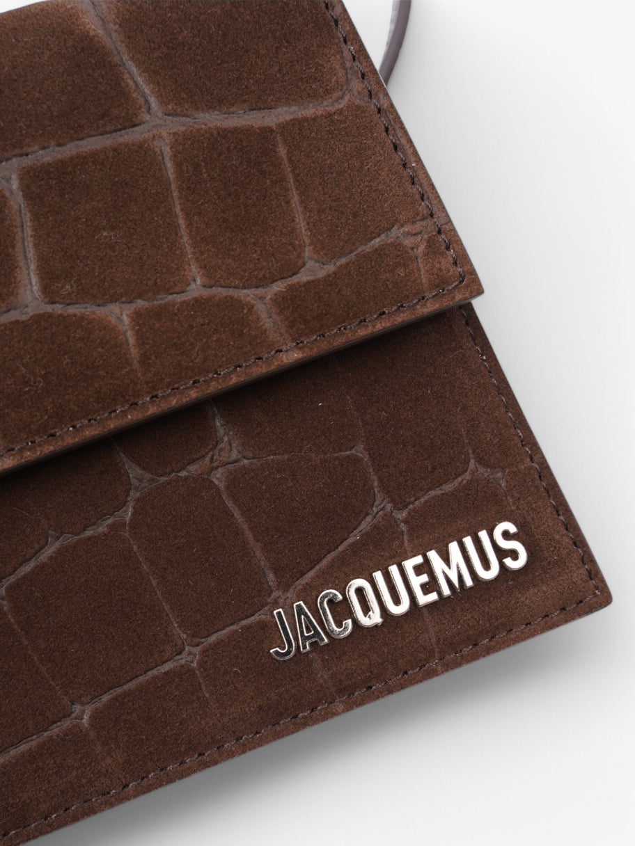 Jacquemus Le Bambino Brown Suede Long Image 7