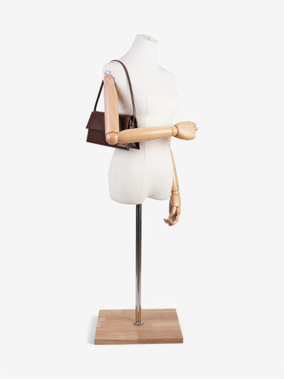 Jacquemus Le Bambino Long Brown Leather Image 2