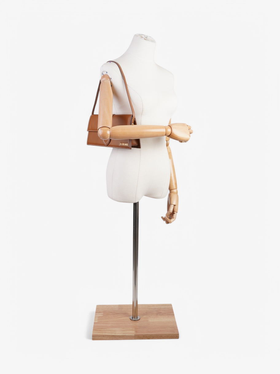 Jacquemus Le Bambino Long Light Brown Leather Image 2