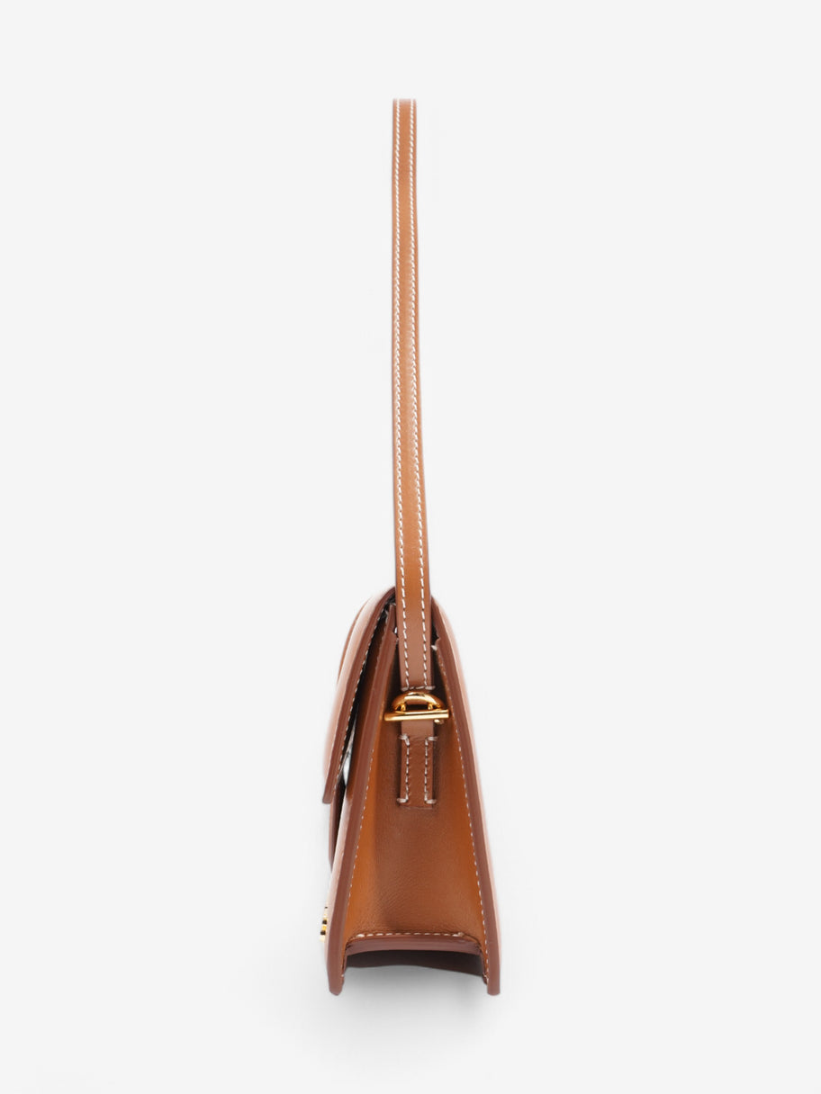 Jacquemus Le Bambino Long Light Brown Leather Image 3