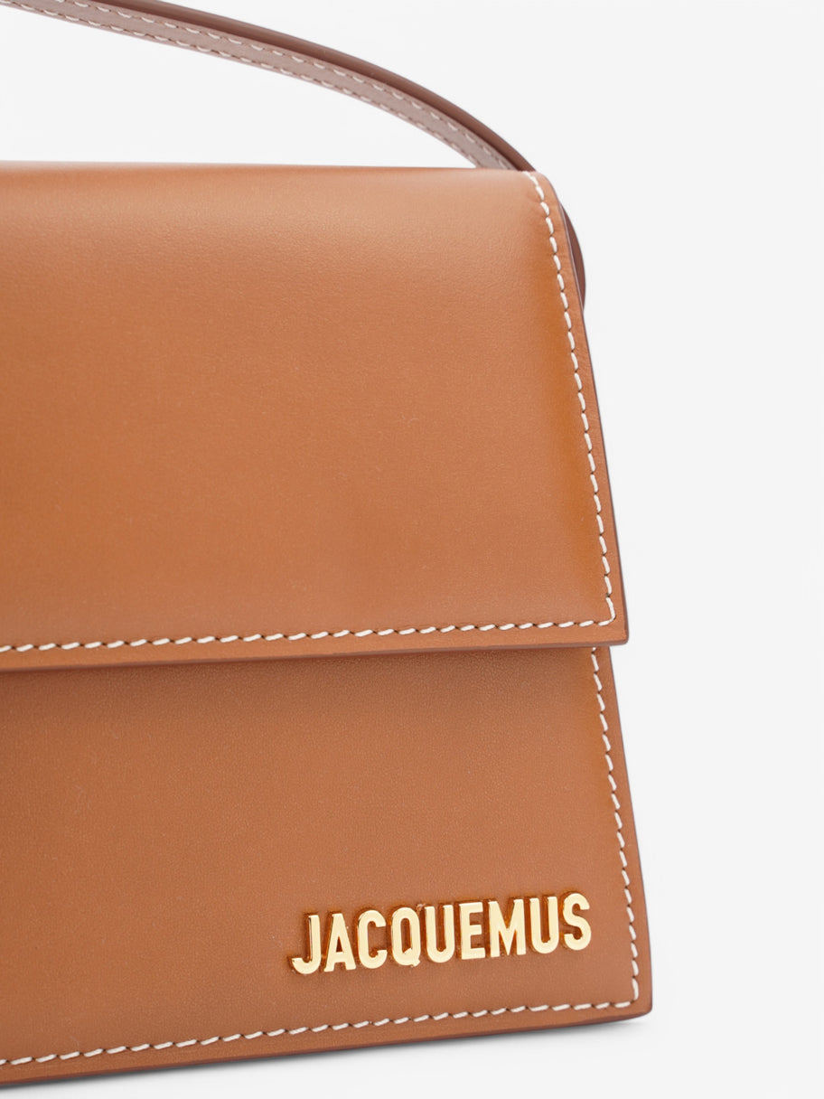 Jacquemus Le Bambino Long Light Brown Leather Image 7