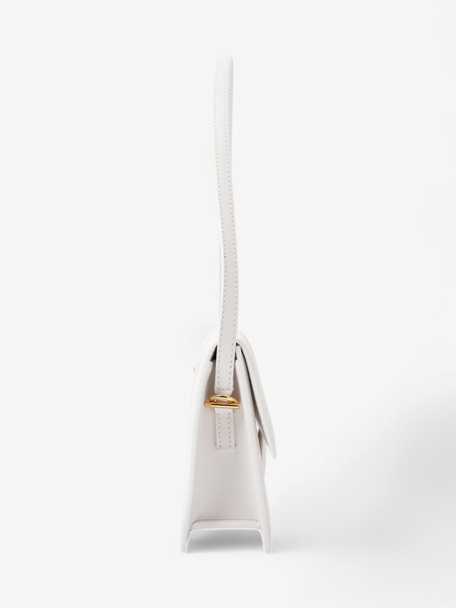 Jacquemus Le Bambino Long White Leather Image 5