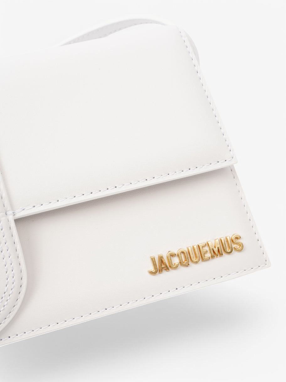Jacquemus Le Bambino Long White Leather Image 7