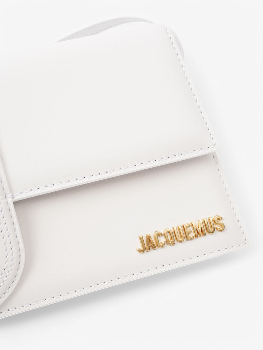 Jacquemus Le Bambino Long White Leather Image 7