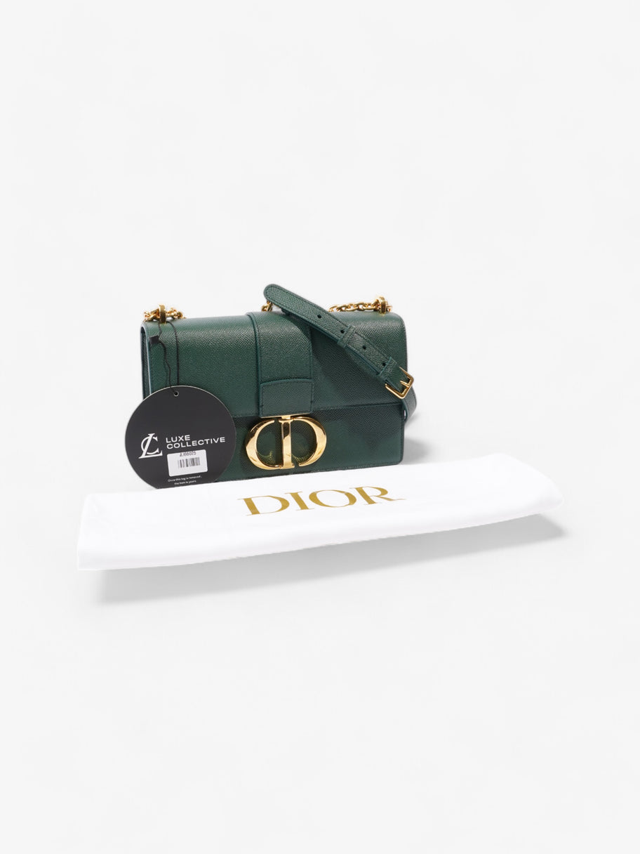 Christian Dior 30 Montaigne Green Calfskin Leather Image 10