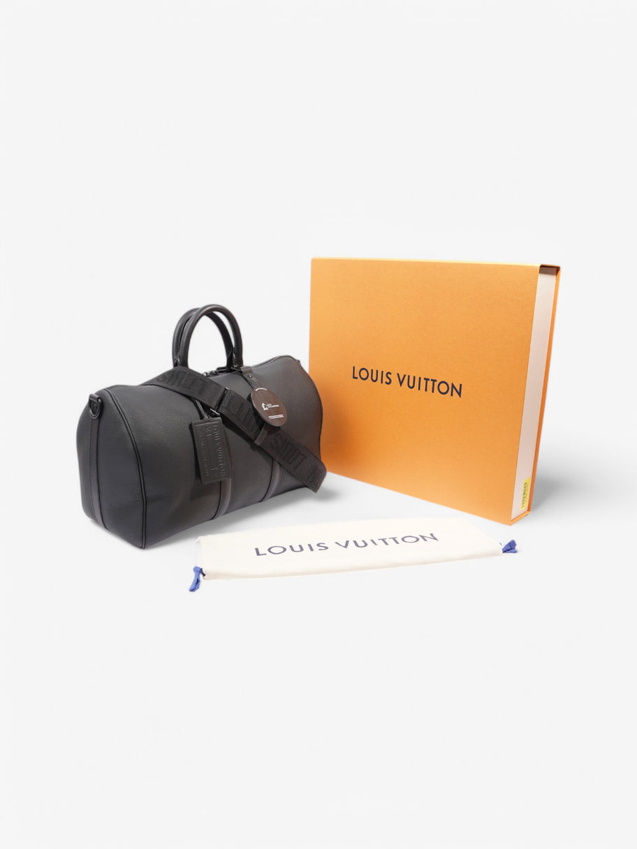 Louis Vuitton Speedy Bandouliere Black Leather 40 Image 9