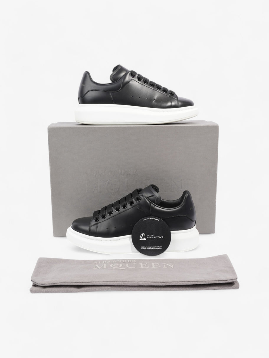 Alexander McQueen Oversized Sneakers Black Leather EU 38 UK 5 Image 10