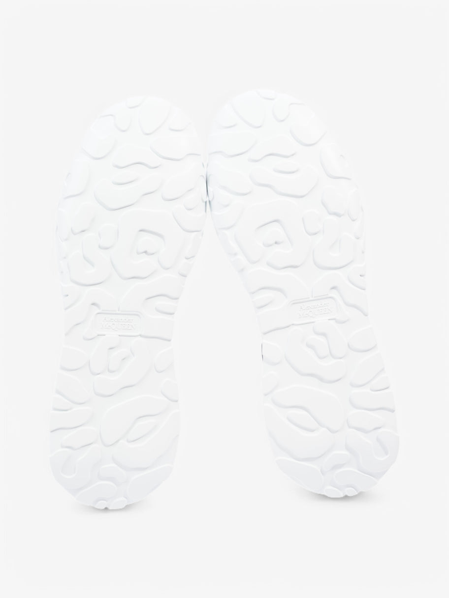 Alexander McQueen Oversized Court Sneakers White  / Black Tab Leather EU 42 UK 8 Image 7