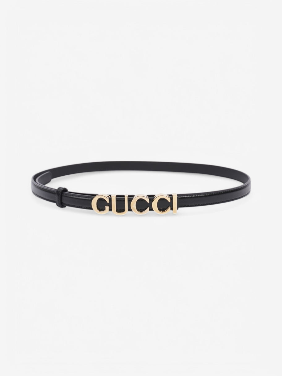 Gucci Gucci Belt Black Leather 85cm 34