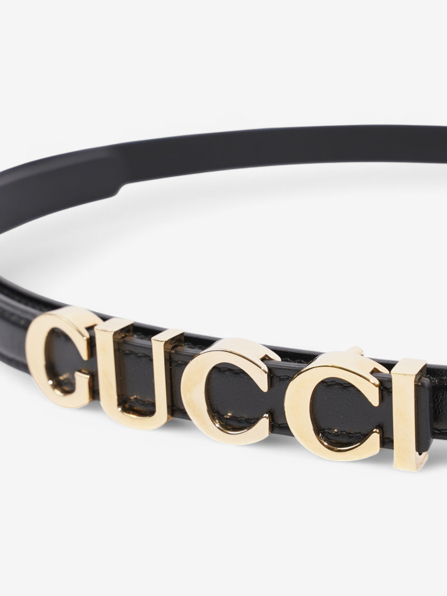 Gucci Gucci Belt Black Leather 85cm 34