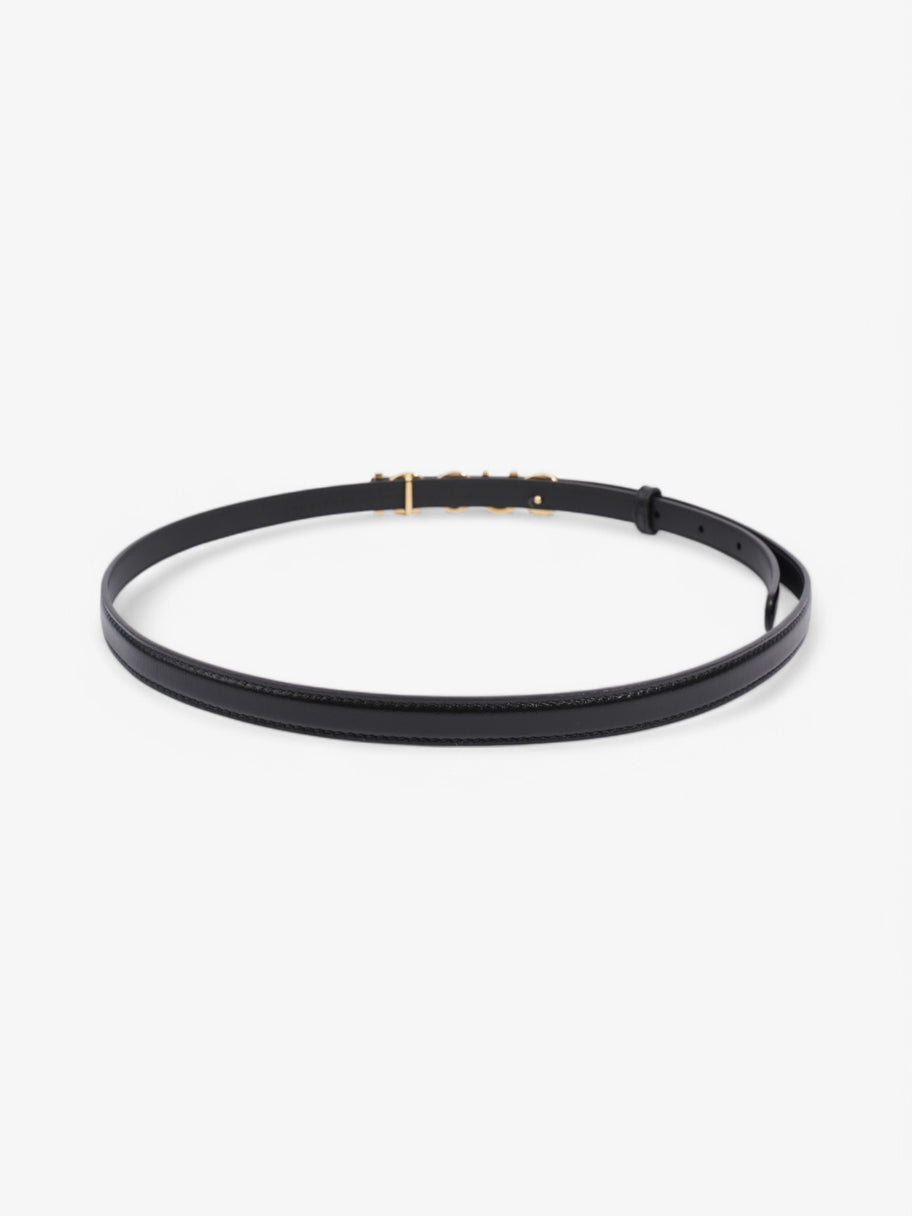 Gucci Gucci Belt Black Leather 85cm 34