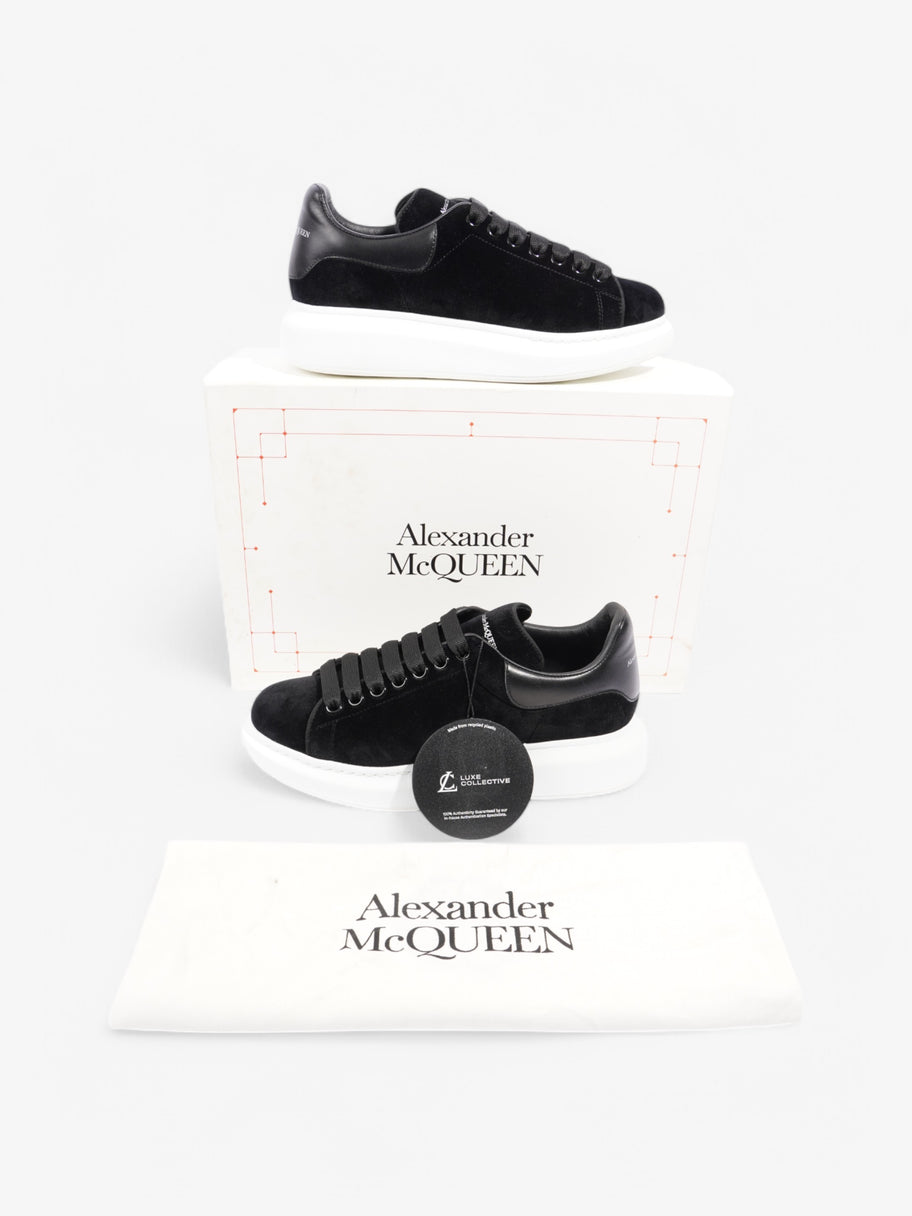 Alexander McQueen Oversized Sneakers Black Velvet EU 39.5 UK 6.5 Image 10