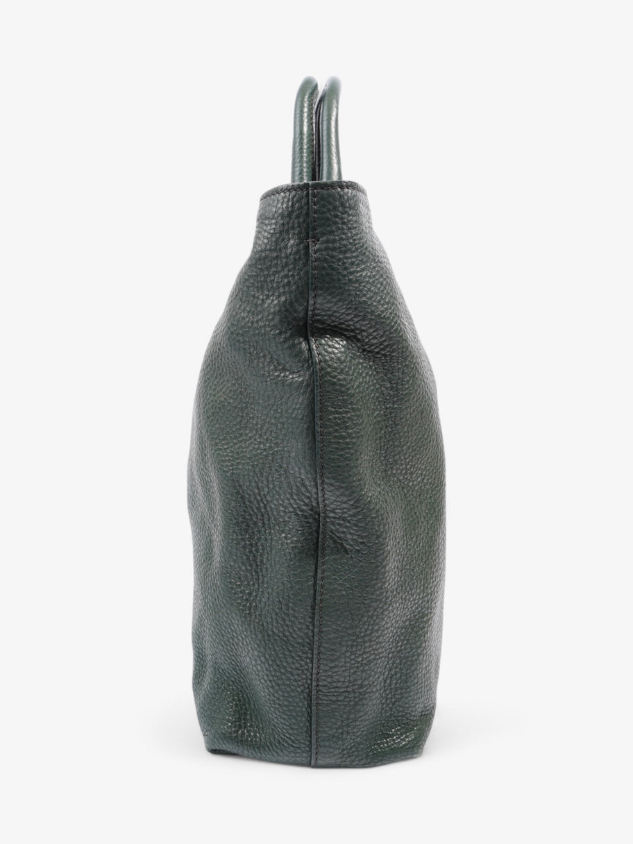 Prada Vitello Green Leather Large Image 5