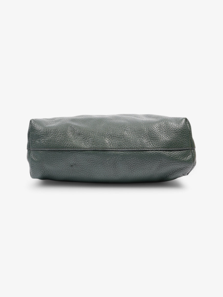 Prada Vitello Green Leather Large Image 6
