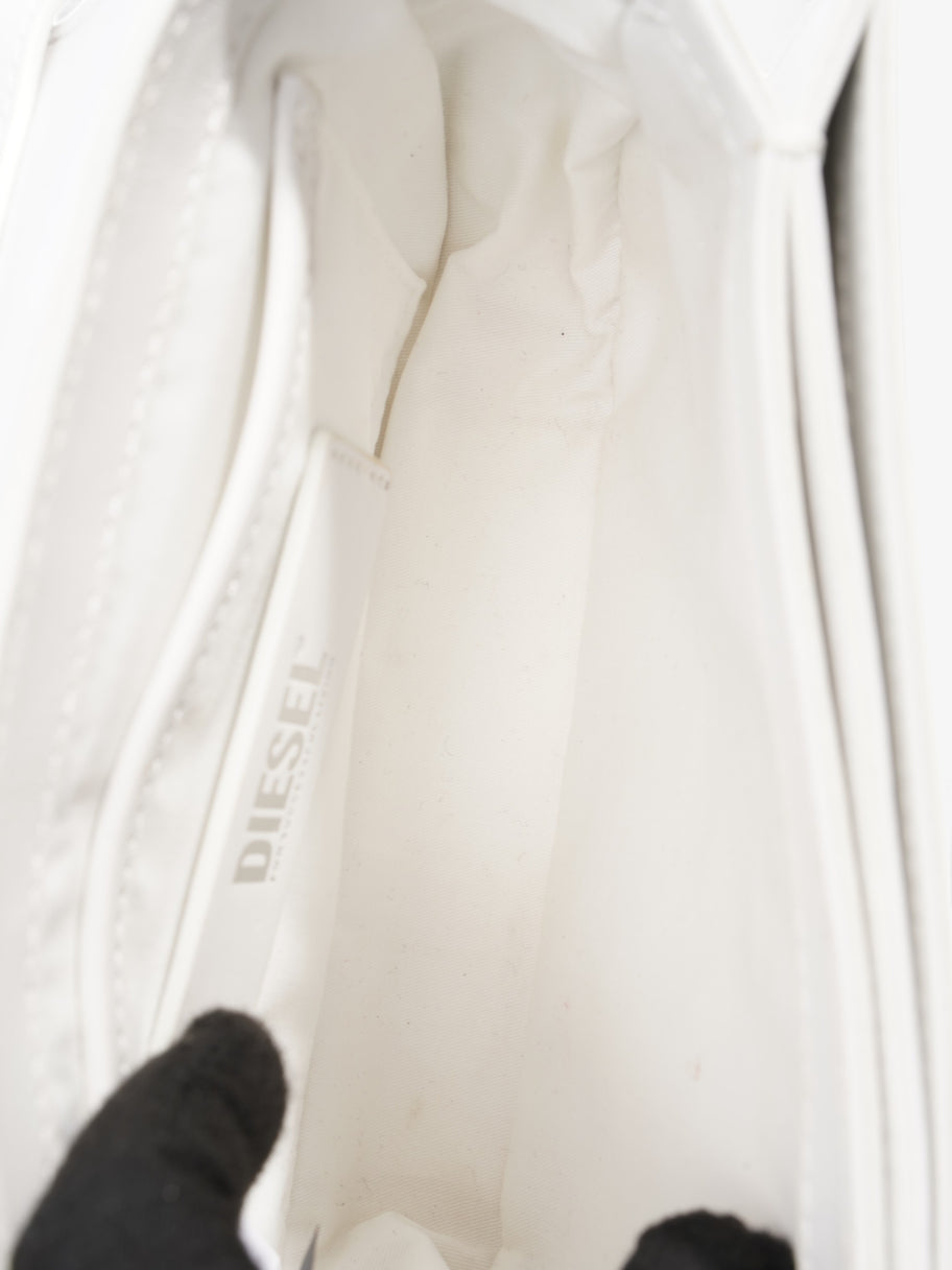 Diesel 1DR White Leather Image 9