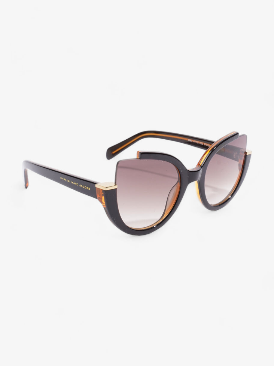 Marc Jacobs Cut Out Sunglasses  Brown Acetate 140mm Image 7