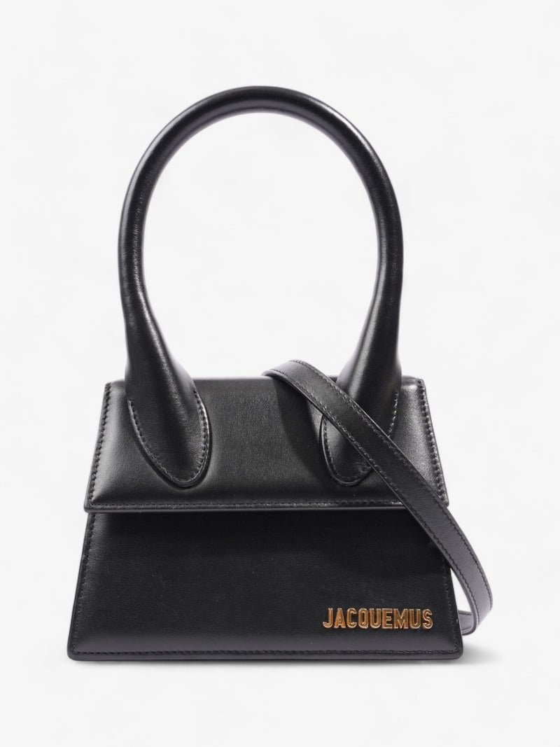  Jacquemus Le Chiquito Moyen Black Leather