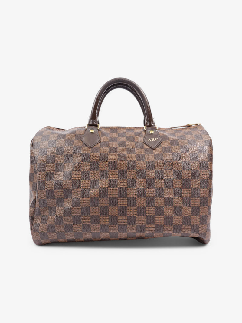  Louis Vuitton Speedy Damier Ebene Coated Canvas 35