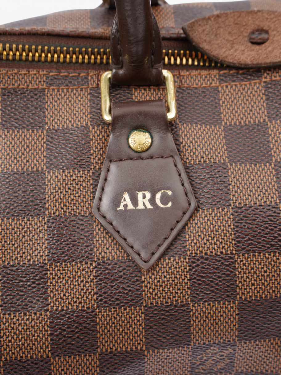 Louis Vuitton Speedy Damier Ebene Coated Canvas 35 Image 10