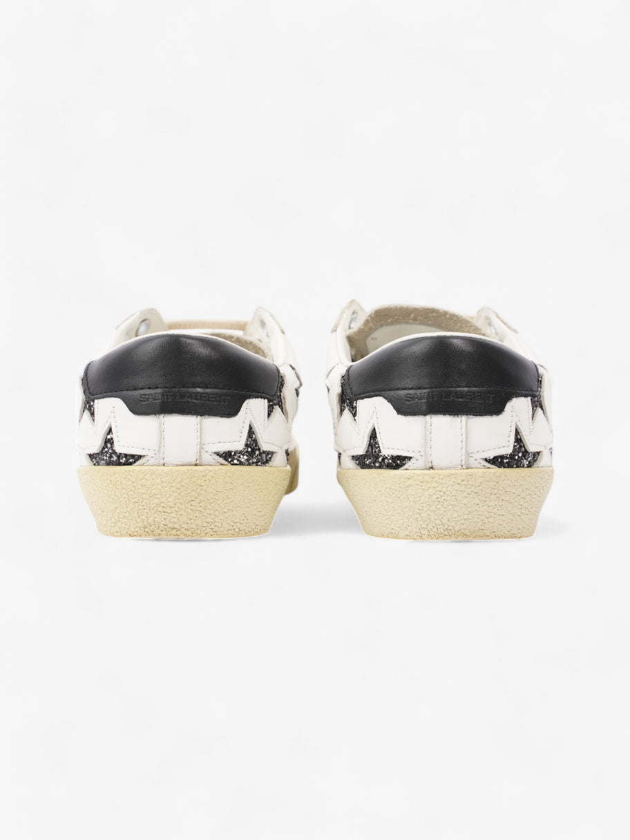 Saint Laurent Court Classic Star White  / Black Leather EU 37 UK 4 Image 6