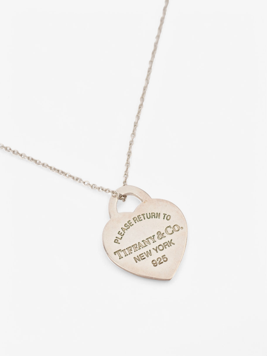 Tiffany and Co Tiffany and Co Heart Tag Pendant Silver Silver Sterling Image 2