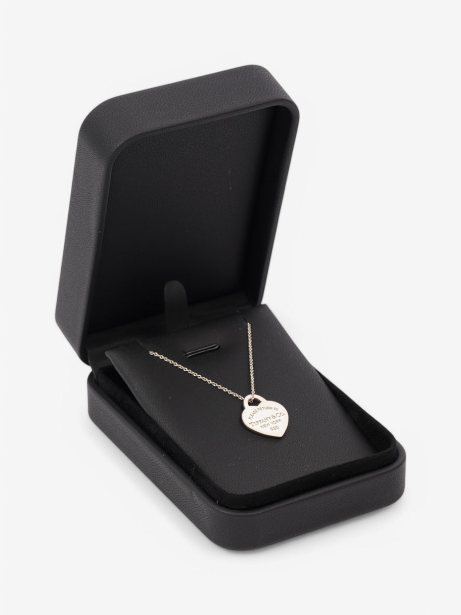 Tiffany and Co Tiffany and Co Heart Tag Pendant Silver Silver Sterling Image 5